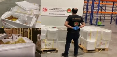Havalimanında 455,2 kilo kokain ele geçirildi