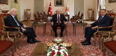 Vali Şıldak’tan TBMM Başkanı Kurtulmuş’a ziyaret