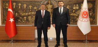 Şanlıurfa'nın halef-selef valileri Ankara’da buluştu