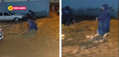 Vatandaşın Urfa Şivesiyle esprili “sel” anlatımı gülümsetti! "Maşallah Siverek'i kurtaracak iki kişi!"