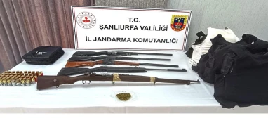 Şanlıurfa’da operasyon: 3 cinayet zanlısı yakalandı! Silahlar ve esrar ele geçirildi!