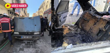 Korku dolu anlar! Şanlıurfa'da alevlere teslim oldu
