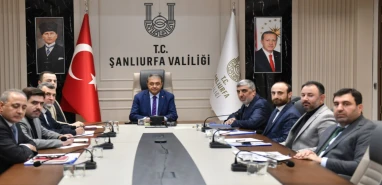 Şanlıurfa'da gündem Ramazan... Valilikte toplandılar