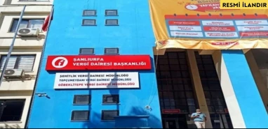 ŞEHİTLİK VERGİ DAİRESİ İLAN LİSTESİ