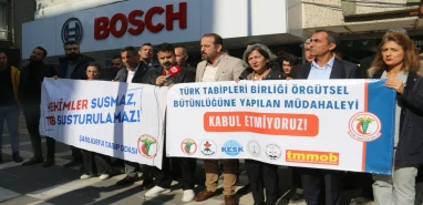 Tabipler Birliğinden görevden almaya yönelik yapılan davaya tepki