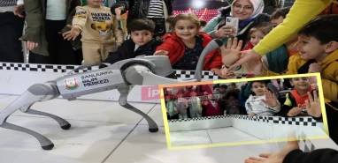 Şanlıurfa'nın ilk robot köpeği: Duman! İşte onun gözünden Şanlıurfalılar...