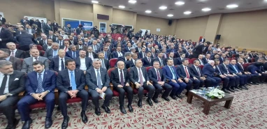 Şanlıurfa’da kritik toplantı başladı: Cumhurbaşkanı Yardımcısı Yılmaz ve bakanlar da toplantıda
