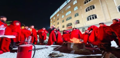 Şanlıurfa’da gençler ara dönemde hem eğlendi hem öğrendi