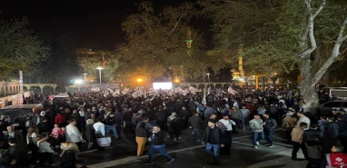 Balıklıgöl'de Gazze için kunut... Eller semaya açıldı