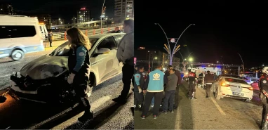 Şanlıurfa'da akşam saatlerinde korkutan kaza! Yaralılar var