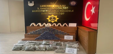 Şanlıurfa ve Van'da dev operasyon: Tam 311 kilo ele geçirildi