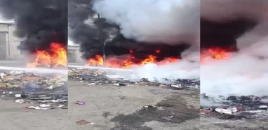 Şanlıurfa'da yer alev, gök duman! Dakikalarca sürdü...