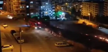Şanlıurfa'da eğlence faciaya dönüşüyordu! Yangın çıktı