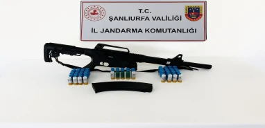 Şanlıurfa’da yasa dışı silah operasyonu! Evden mühimmat çıktı