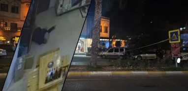 İsot dükkanına silahlı saldırının görüntüleri ortaya çıktı! Birden yere yığıldı...