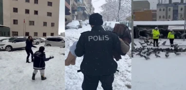 Şanlıurfa polisinden şevkat devriyesi... Her köşede bir başka görevde