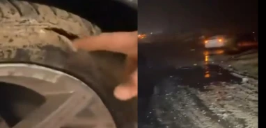 Şanlıurfa'da ölümle burun buruna! 7 araç peş peşe yolda kaldı