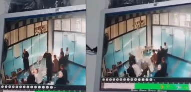 Şanlıurfa'da namazda cemaatin üzerine beton düştü! İşte o anlar...