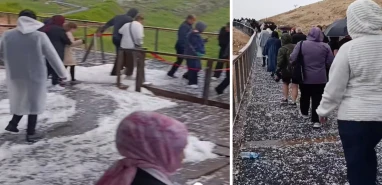 Göbeklitepe ziyaretçilerine beklenmedik hadise: Ziyaret yarıda kaldı!