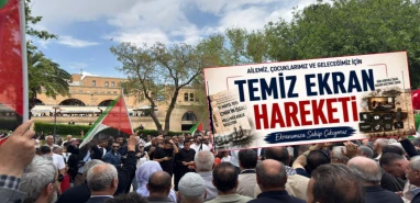 Şanlıurfa'da Mescid-i Aksa ve Temiz Ekran Hareketi için ses yükseltilecek