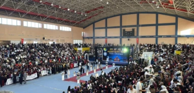Harran Üniversitesi'nde mezuniyet çilesi: "Okurken bu kadar ter dökmedik!"
