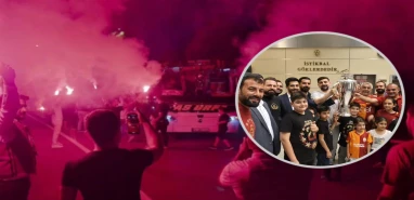 Galatasaray taraftarları hazır mısınız? Kupa Şanlıurfa'ya geldi, sıra kutlamada...