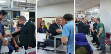 Şanlıurfa Valisi'nden hastaneye sürpriz ziyaret!