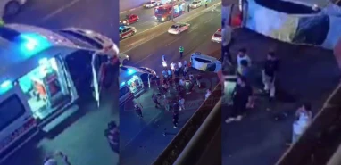 Şanlıurfa'da araç takla attı: Yaralılar var!