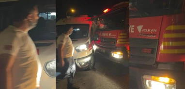 Kaza üstüne kaza: Olay yerine giden ekipler kazaya karıştı