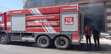 Şanlıurfa’da fabrika yangını: Facia önlendi