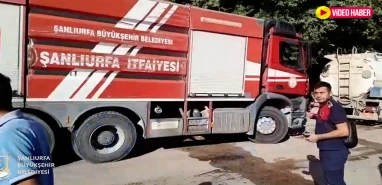 Şanlıurfa İtfaiyesi destek için Hatay'da!