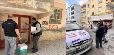 Şanlıurfa Hasene Vakfı yardımlarına devam ediyor