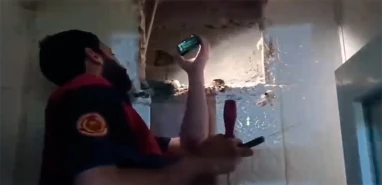 Şanlıurfa'da sesi duyan ekipler seferber oldu! Bir can kurtuldu