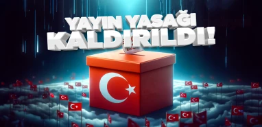 YSK yayın yasağını kaldırdı