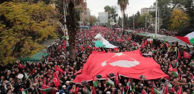 Şanlıurfa'dan Filistin'e destek