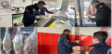 Eyyübiye'de kasaplara yönelik denetimler sıklaştırıldı