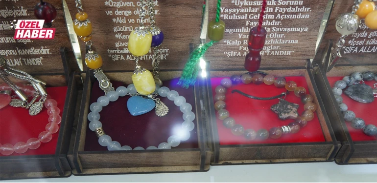 Şanlıurfa’da kaygıya, strese, nazara ‘taşlı’ çözüm! Genç kızlar kuyruğa giriyor