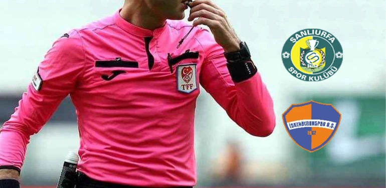 Şanlıurfaspor-İskenderunspor maçının hakem kadrosu açıklandı