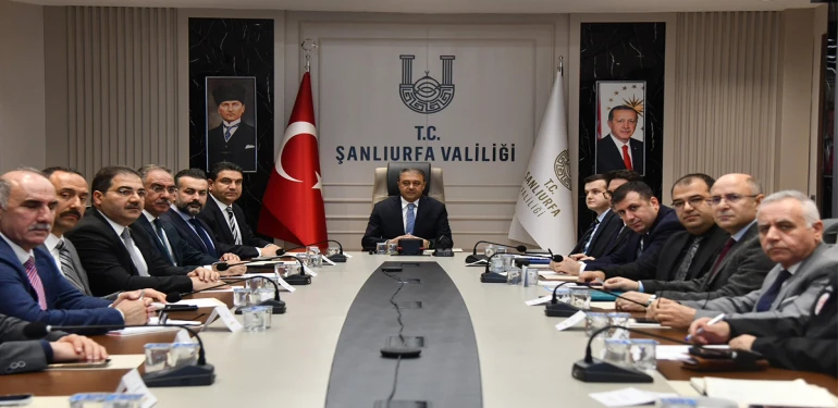 Şanlıurfa'da afet hazırlığı toplantısı