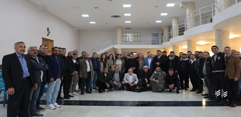 Viranşehir’de birlik ve beraberlik mesajlı bayramlaşma