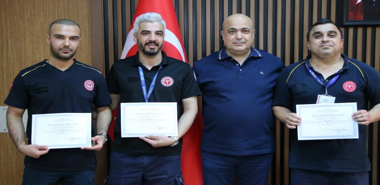 Şanlıurfa’da 3,5 dakikada hayat kurtaran müdahale