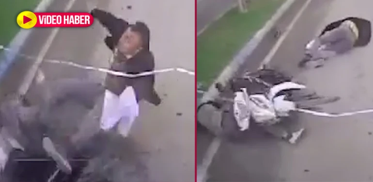 Urfa’da feci kaza kamerada! 2 yaralı