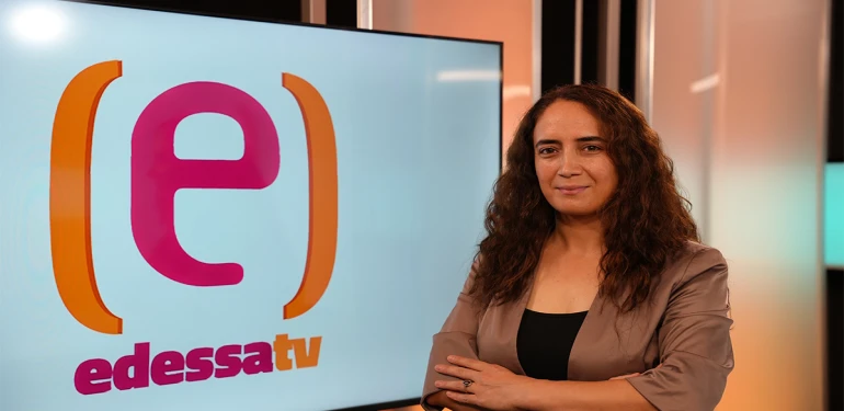 Edessa TV’de yeni dönem: Halime Yaman Genel Yayın Yönetmeni oldu!