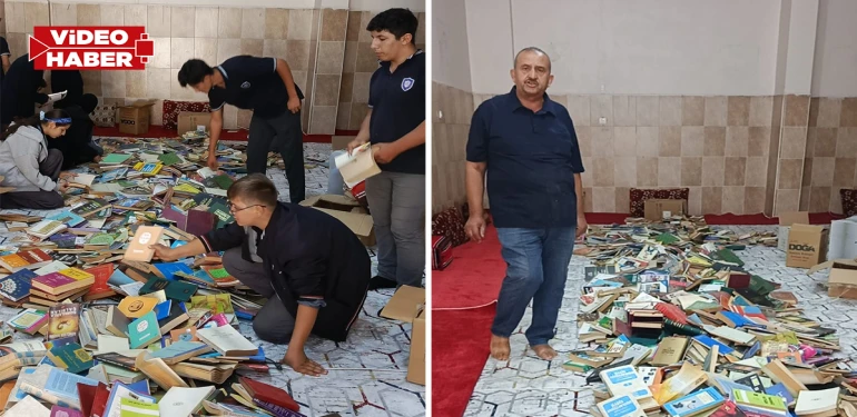 Akçakale’de dernekten öğrencilere kitap desteği