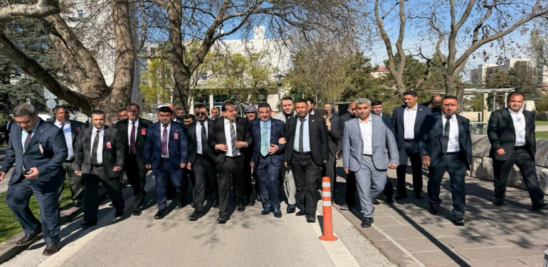 Şanlıurfa heyeti MHP Grup Toplantısına katıldı!