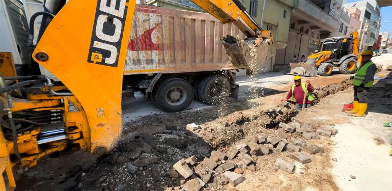 Başkan Kuş iki mahalle için müjdeyi vermişti: Çalışmalar başladı