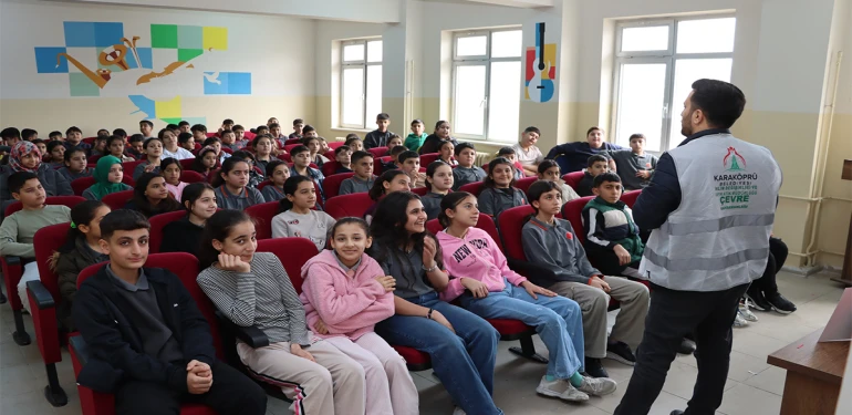Karaköprü’de 10 bin öğrenciye doğa dostu nesil eğitimi!