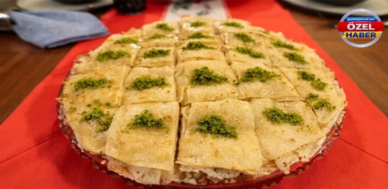Şanlıurfa’da adı şaşırtıyor, tadı mest ediyor!  Bu tatlı hayran bırakıyor