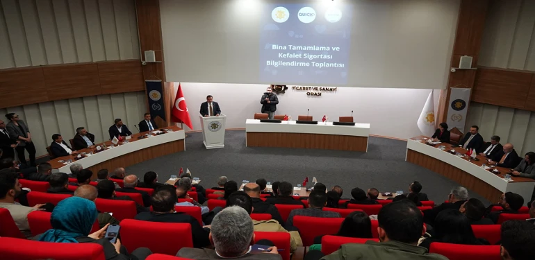 Şanlıurfa inşaat sektörüne ŞUTSO’dan sigorta rehberliği