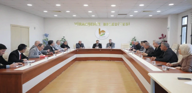 Viranşehir’de birim müdürleri toplantısı yapıldı!